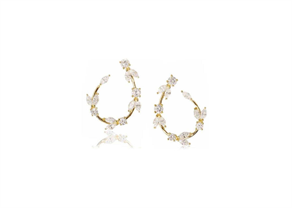 Rhodium Plated | Fashion Earrings